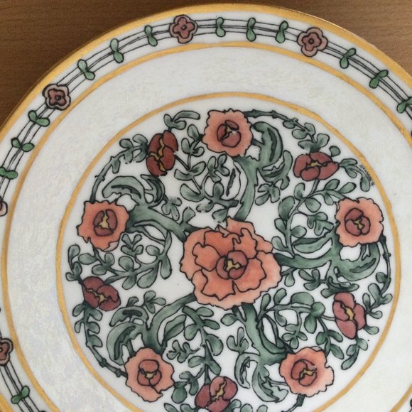 Vtg. Theodore Haviland Limoges France Porcelain Handled Gold Gilt Plate luster - Picture 5 of 7